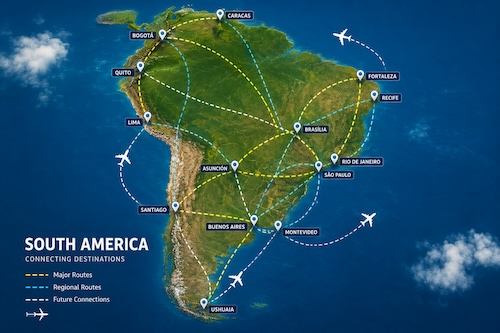 South America Moves Toward a Single Aviation Market south america common market